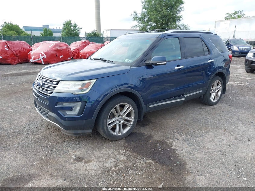 Vin: 1fm5k8fh5ggc97789, lot: 45817536, ford explorer limited 20162