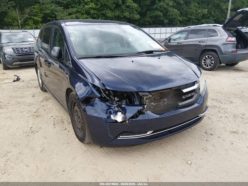 2016 HONDA ODYSSEY auction photo 6