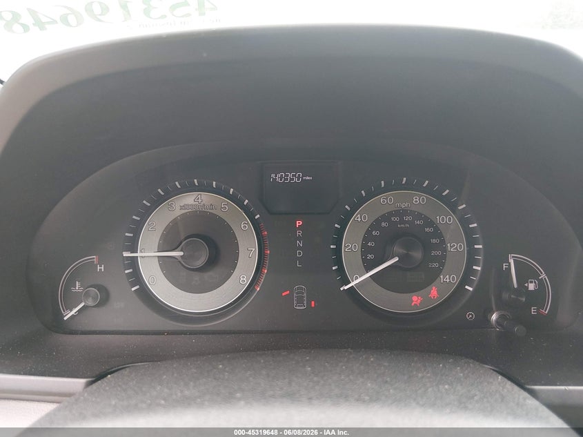 2016 HONDA ODYSSEY auction photo 7