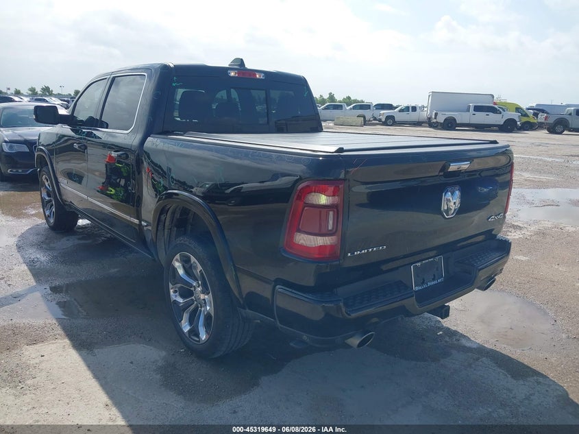 Vin: 1c6srfht3ln116968, lot: 45817582, ram 1500 limited  4x4 5'7 box 20203
