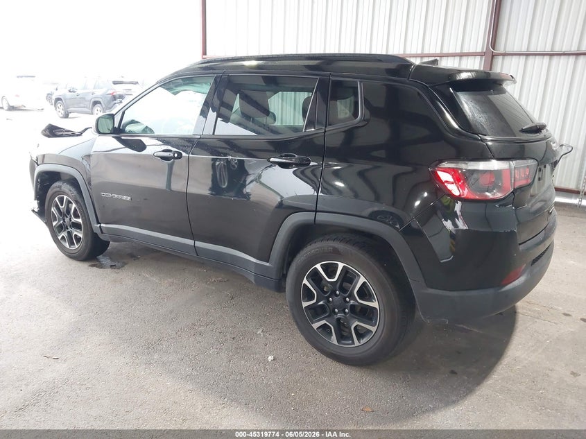 Vin: 3c4njcab9jt411339, lot: 45817707, jeep compass sport fwd 20183