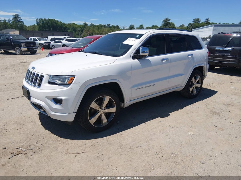 Vin: 1c4rjfcg1gc491445, lot: 45817724, jeep grand cherokee overland 20162