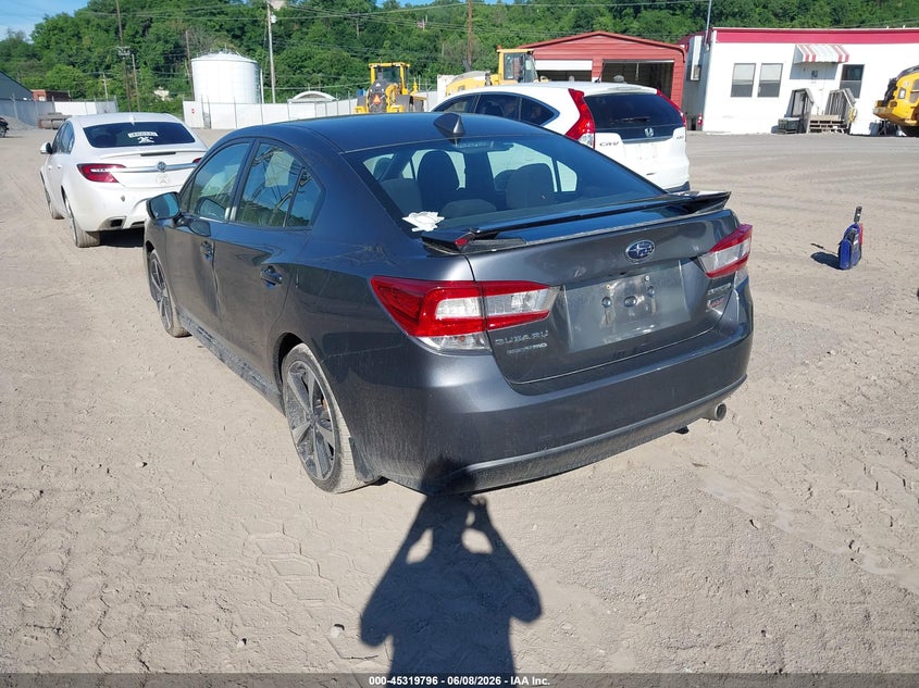 Vin: 4s3gkaj63k3602118, lot: 45817729, subaru impreza 2.0i sport 20193