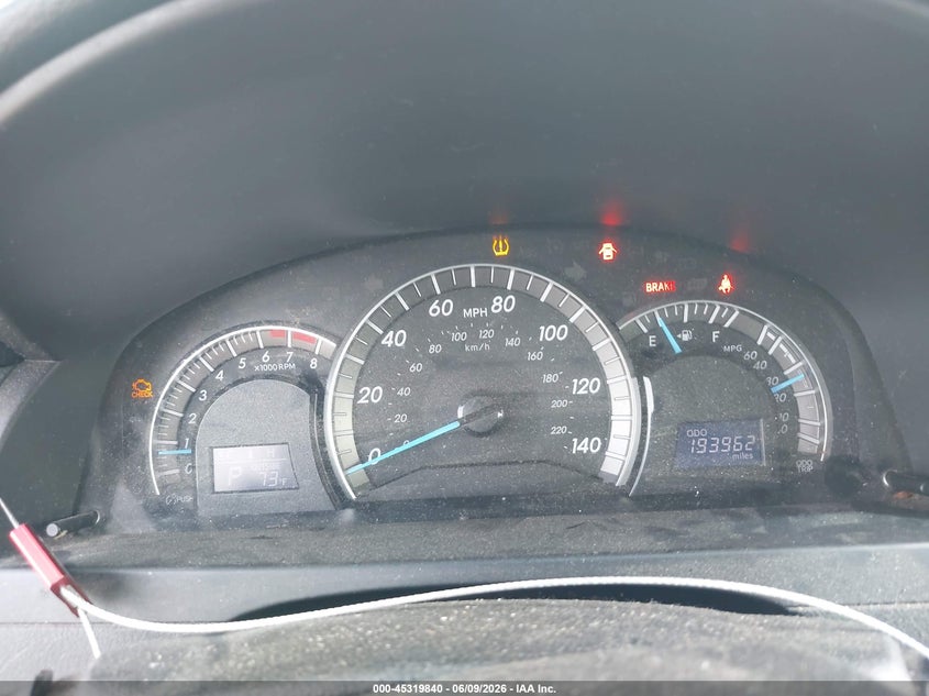 TOYOTA CAMRY 2013 VIN 4T1BF1FK3DU296115