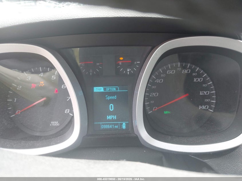 2013 CHEVROLET EQUINOX SPORT UTILITY VEHICLE 2.4L I-4 DI, DOHC, VVT, 182HP