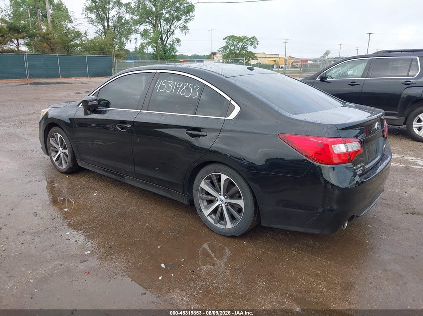Vin: 4s3bnbj62f3040399, lot: 45817786, subaru legacy 2.5i limited 20153