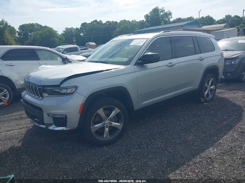 2022 JEEP GRAND CHEROKEE L auction photo 2