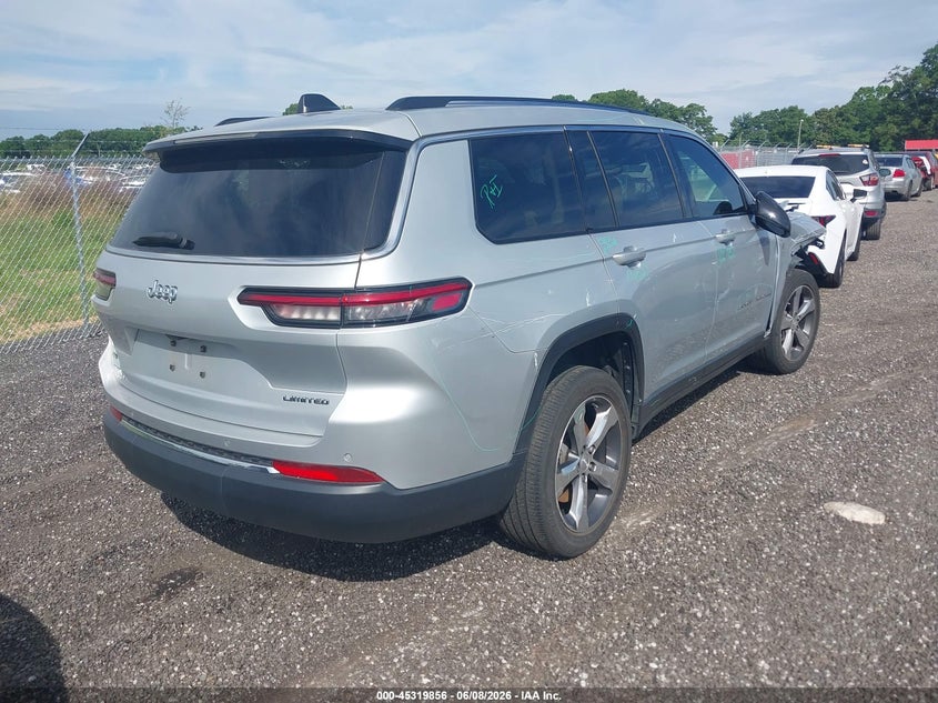 2022 JEEP GRAND CHEROKEE L auction photo 4
