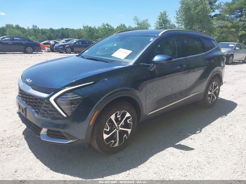 2025 KIA SPORTAGE HYBRID auction photo 2