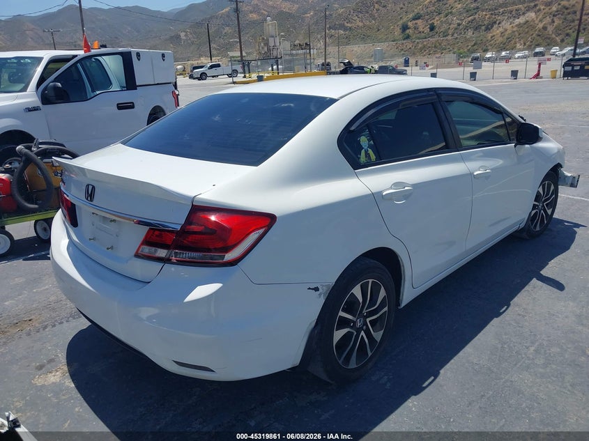Vin: 19xfb2f93de277938, lot: 45817794, honda civic ex-l 20134