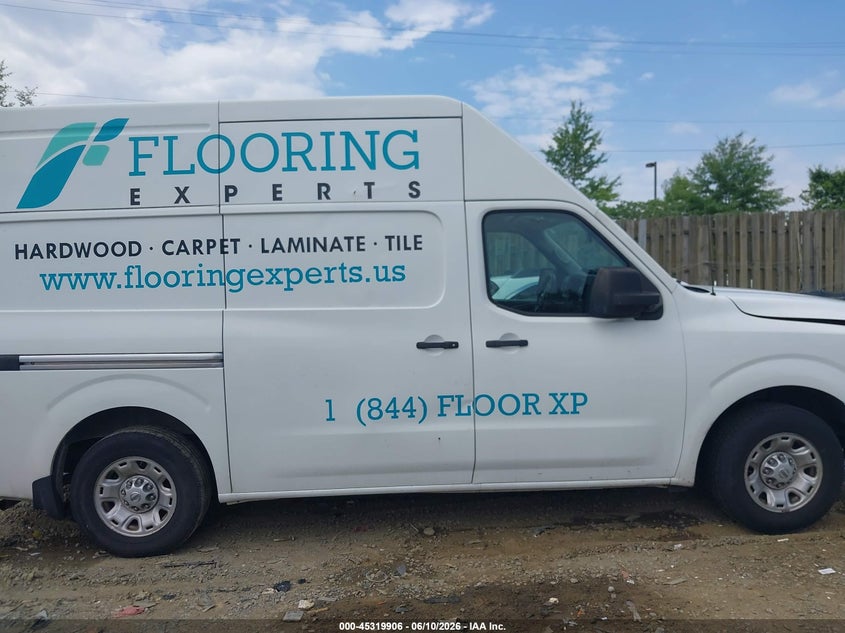 2016 Nissan Nv Cargo Nv2500 Hd Sv V6 VIN: 1N6BF0LYXGN806317 Lot: 45319906