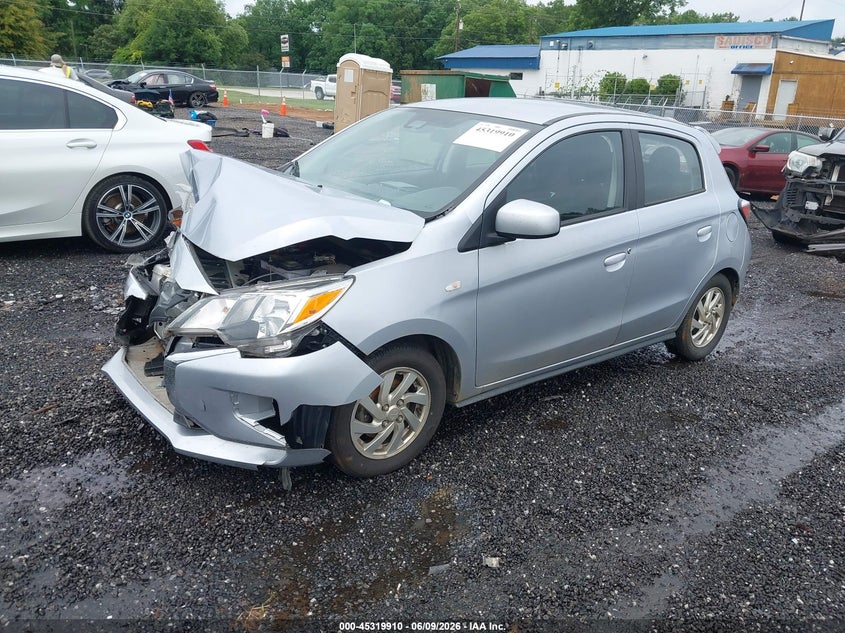 Vin: ml32auhj2rh003364, lot: 45817843, mitsubishi mirage le 20242