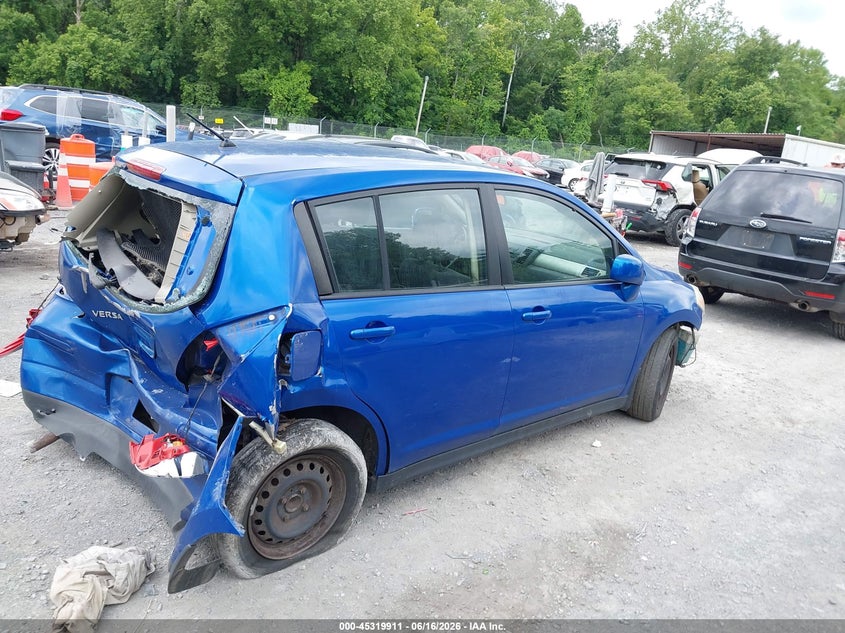 2009 NISSAN VERSA HATCHBACK 1.8L I-4 DOHC, VVT, 122HP