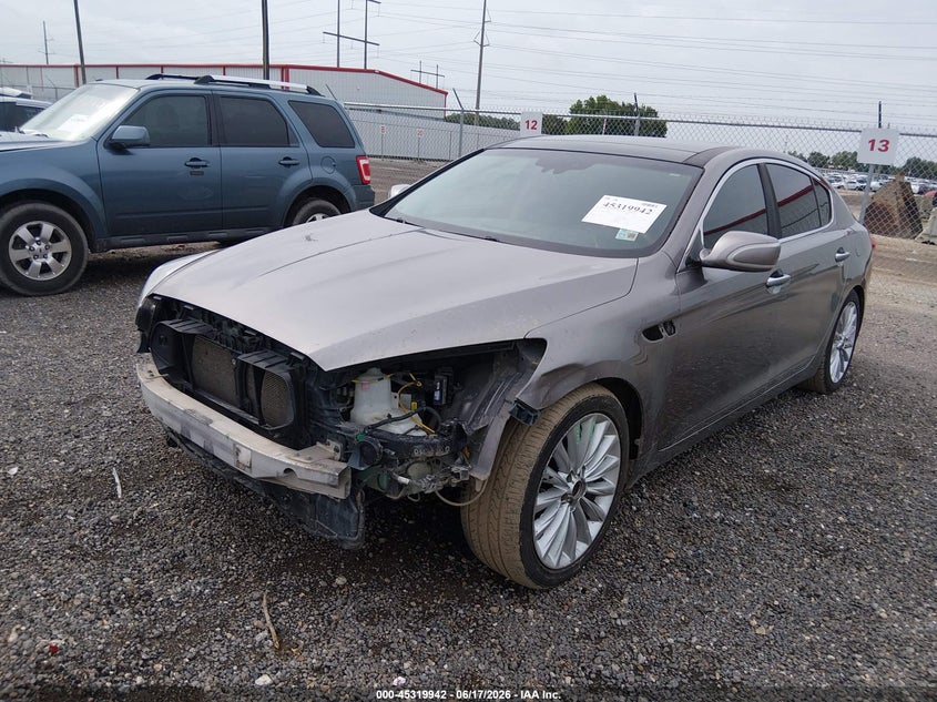 Vin: knalw4d43f6020598, lot: 45817875, kia k900 luxury 20152