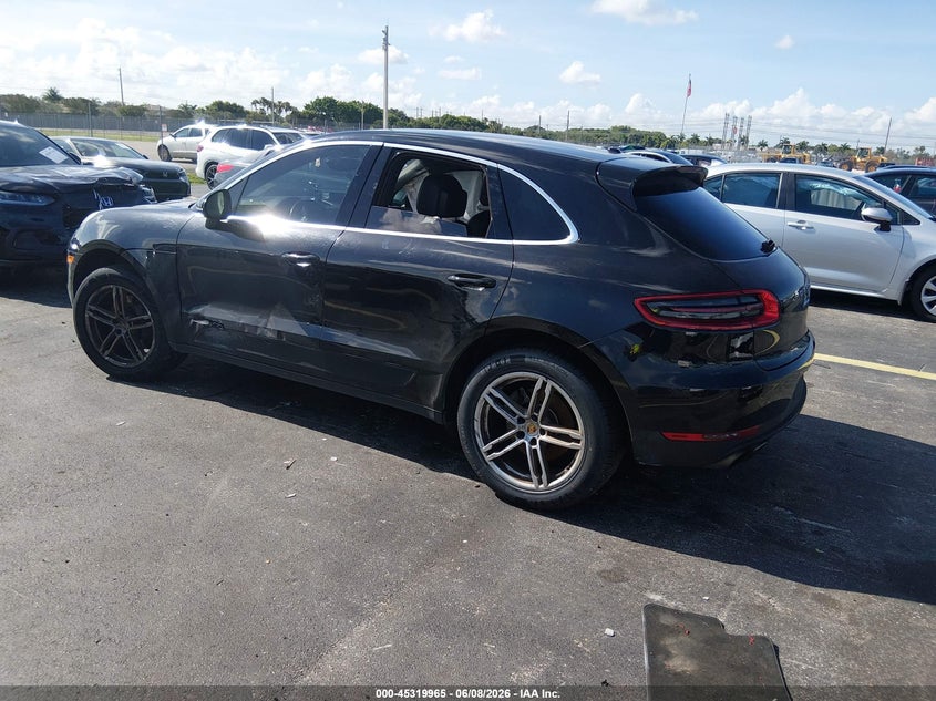 Vin: wp1ab2a56glb58371, lot: 45817898, porsche macan s 20163