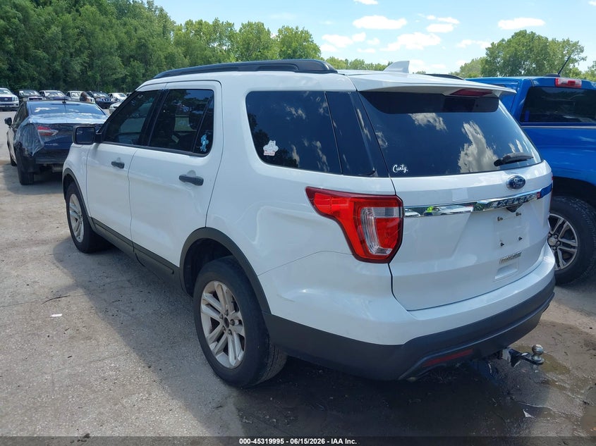 2017 FORD EXPLORER auction photo 3
