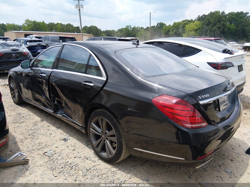 Vin: wddug8fb6ga253709, lot: 45817948, mercedes-benz s 550 4matic 20163