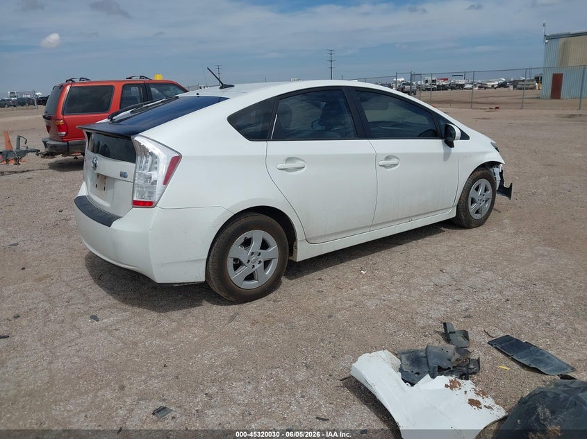 Vin: jtdkn3du4a0002523, lot: 45817963, toyota prius iv 20104