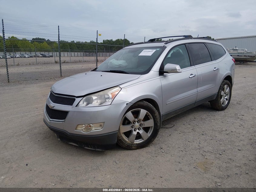 Vin: 1gnkvged2cj137848, lot: 45817974, chevrolet traverse 1lt 20122