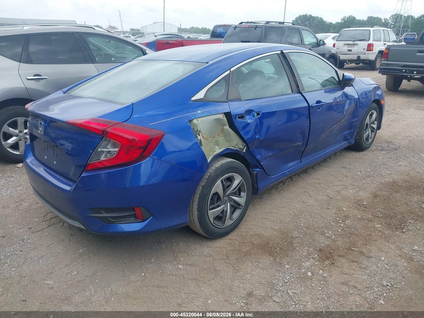 Vin: 2hgfc2f65lh545041, lot: 45817977, honda civic lx 20204