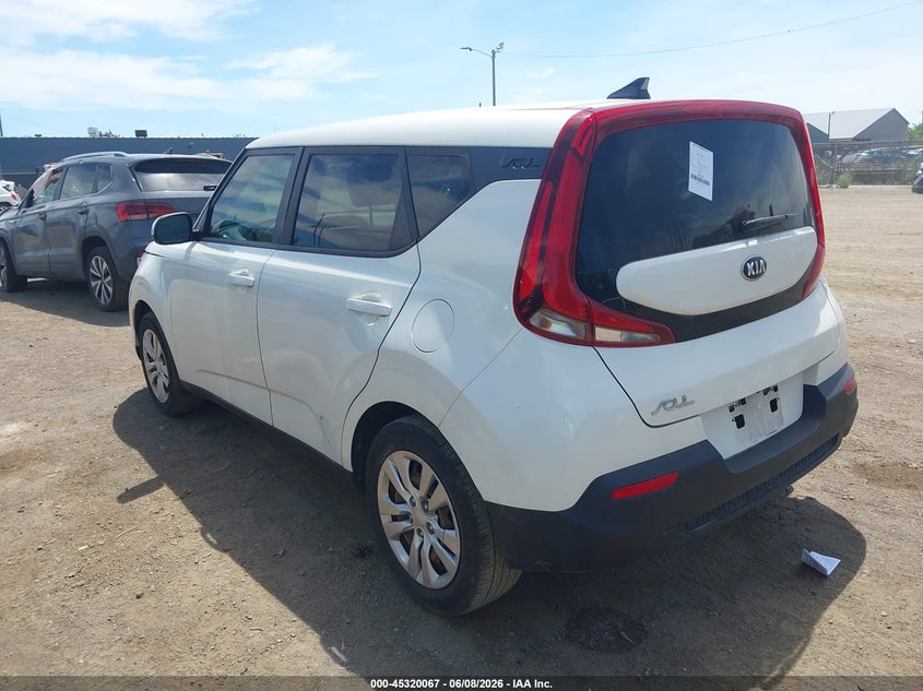 Vin: kndj23au7l7702507, lot: 45818000, kia soul lx 20203