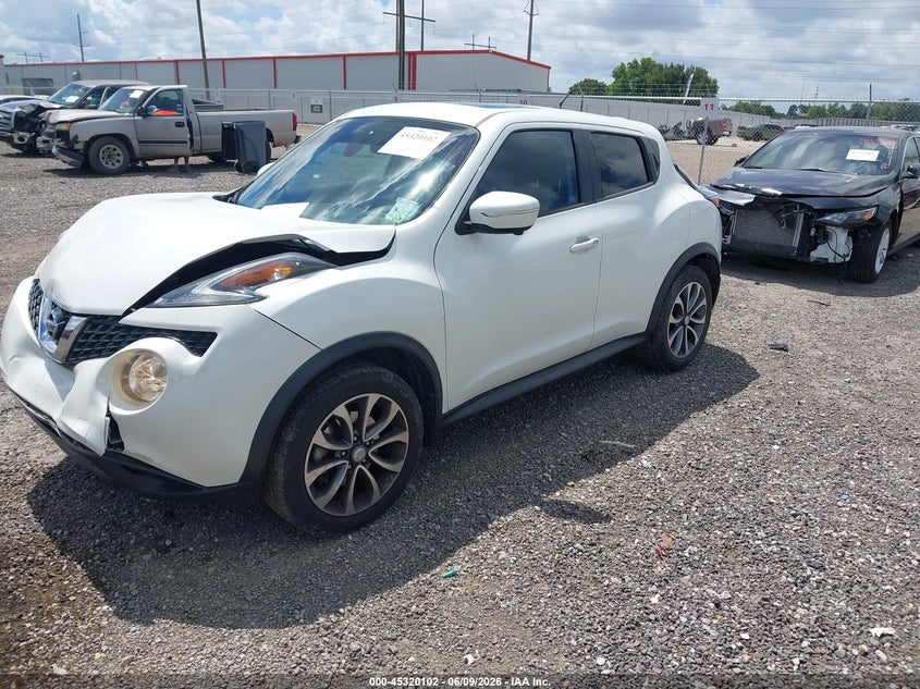 Vin: jn8af5mr3ht704409, lot: 45818035, nissan juke sl 20172