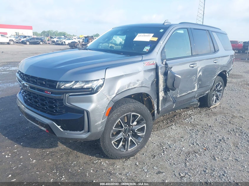 Vin: 1gnskpkd4nr115707, lot: 45818036, chevrolet tahoe 4wd z71 20222