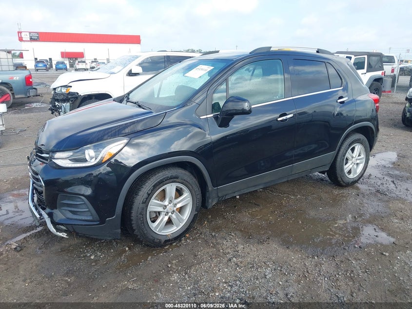 Vin: kl7cjlsbxlb012396, lot: 45818043, chevrolet trax fwd lt 20202