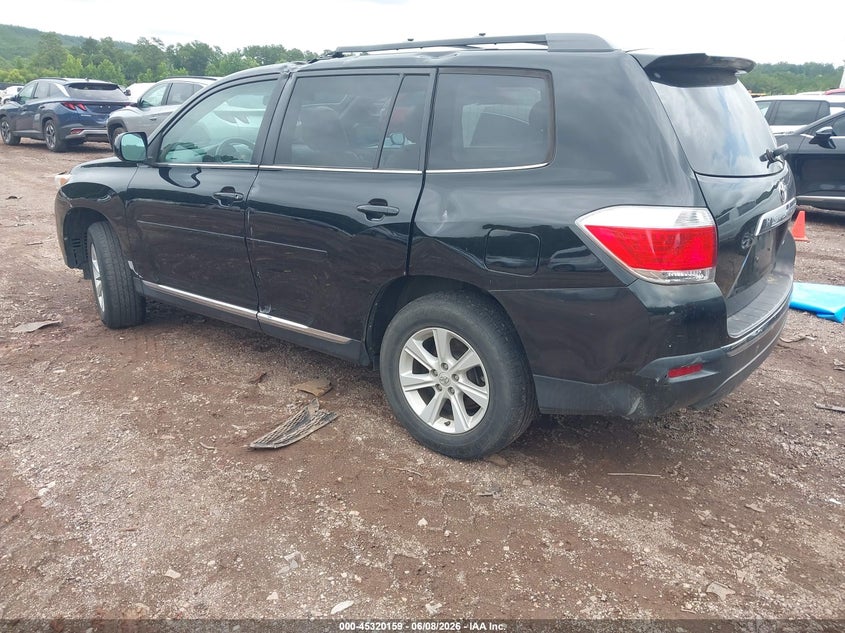 2013 TOYOTA HIGHLANDER SPORT UTILITY VEHICLE 3.5L V-6 DOHC, VVT, 270HP