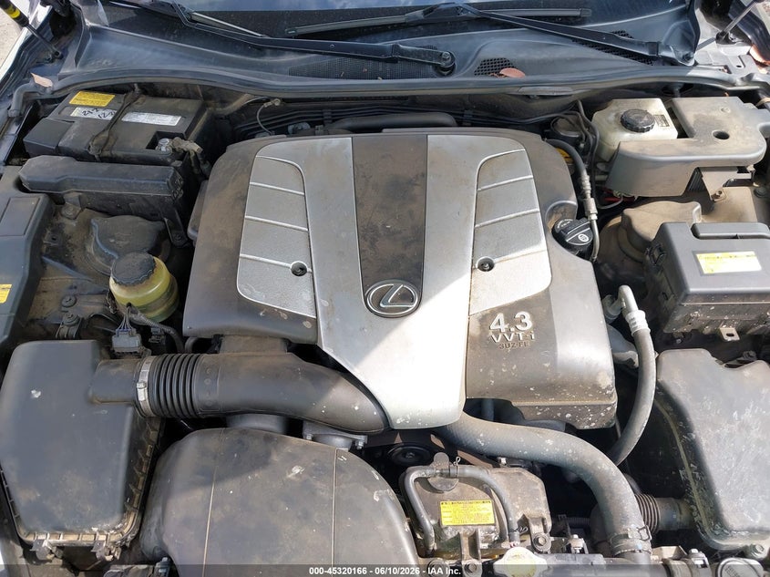 2008 LEXUS SC CABRIO 4.3L V-8 DOHC, VVT, 288HP