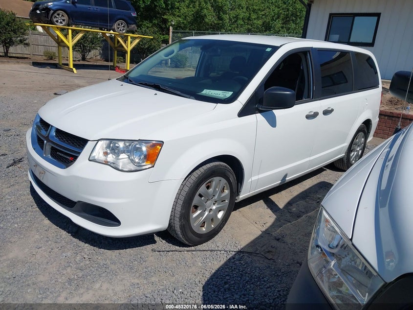 Vin: 2c4rdgbg6lr217965, lot: 45818109, dodge grand caravan se 20202