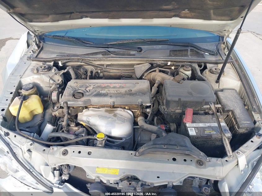 2002 TOYOTA CAMRY SEDAN 2.4L I-4 DOHC, VVT, 157HP