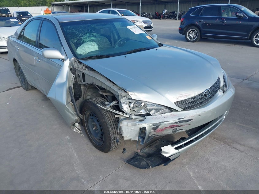 2002 TOYOTA CAMRY SEDAN 2.4L I-4 DOHC, VVT, 157HP
