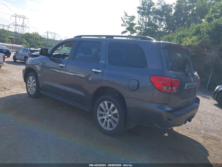 Vin: 5tdjy5g12cs068312, lot: 45818136, toyota sequoia limited 5.7l v8 20123