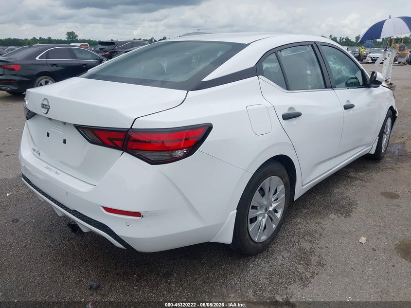 Vin: 3n1ab8bv0ry246171, lot: 45818154, nissan sentra s xtronic cvt 20244
