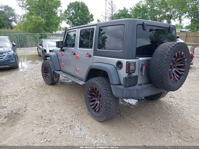 Vin: 1c4bjwdgxgl217192, lot: 45818165, jeep wrangler unlimited sport 20163