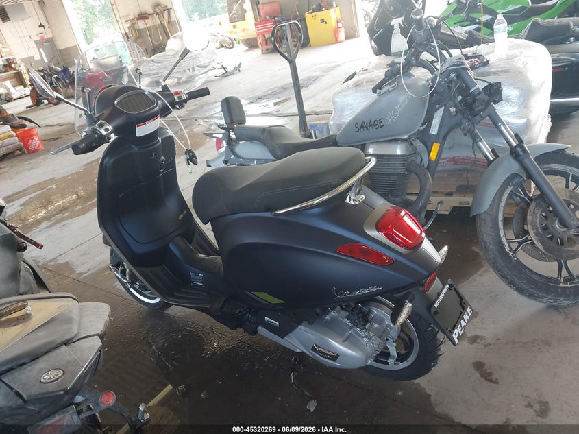 2025 Vespa Primavera/Sprint 150 VIN: ZAPMD18G3S5101597 Lot: 45320269