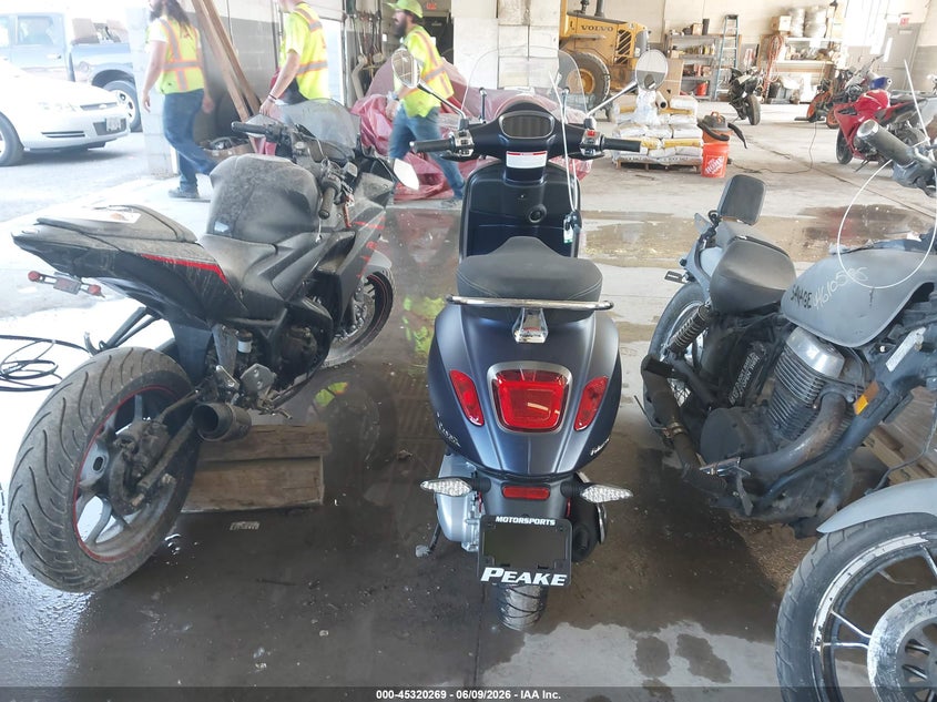 2025 Vespa Primavera/Sprint 150 VIN: ZAPMD18G3S5101597 Lot: 45320269