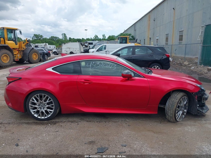 VIN JTHD85EC1M5006262 2021 LEXUS RC 300