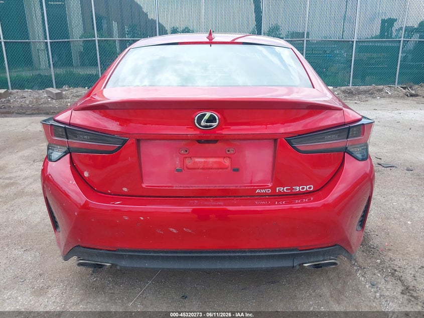 VIN: JTHD85EC1M5006262 2021 LEXUS RC 300