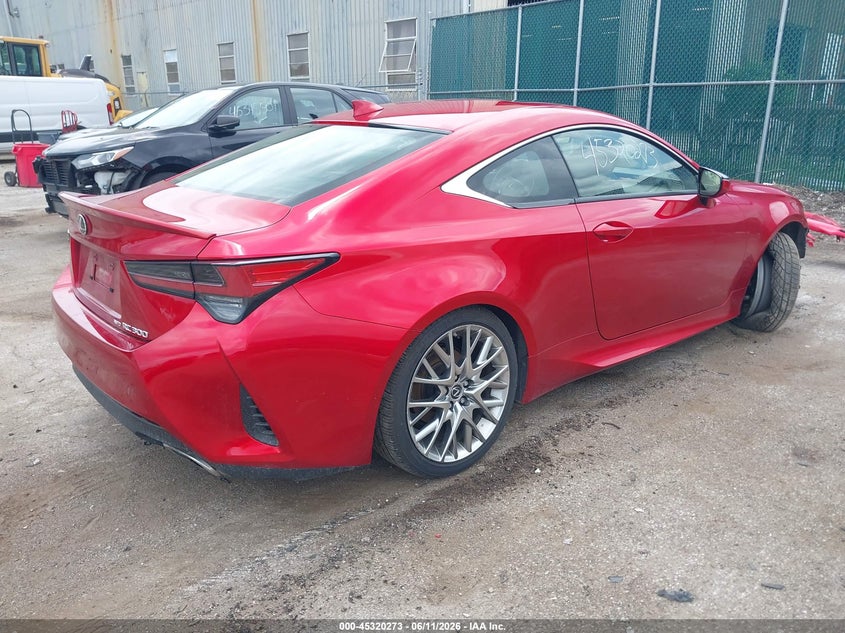 Vin: jthd85ec1m5006262, lot: 45818206, lexus rc 300 20214