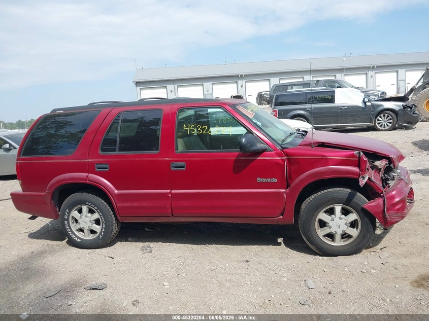 1998 Oldsmobile Bravada VIN: 1GHDT13W0W2716886 Lot: 45320284