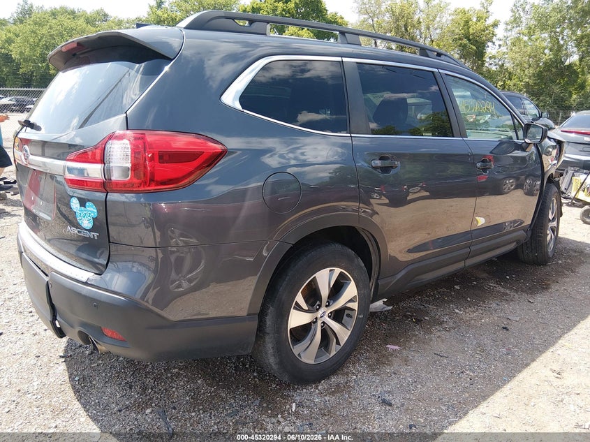 Vin: 4s4wmacd6l3440015, lot: 45818227, subaru ascent premium 20204
