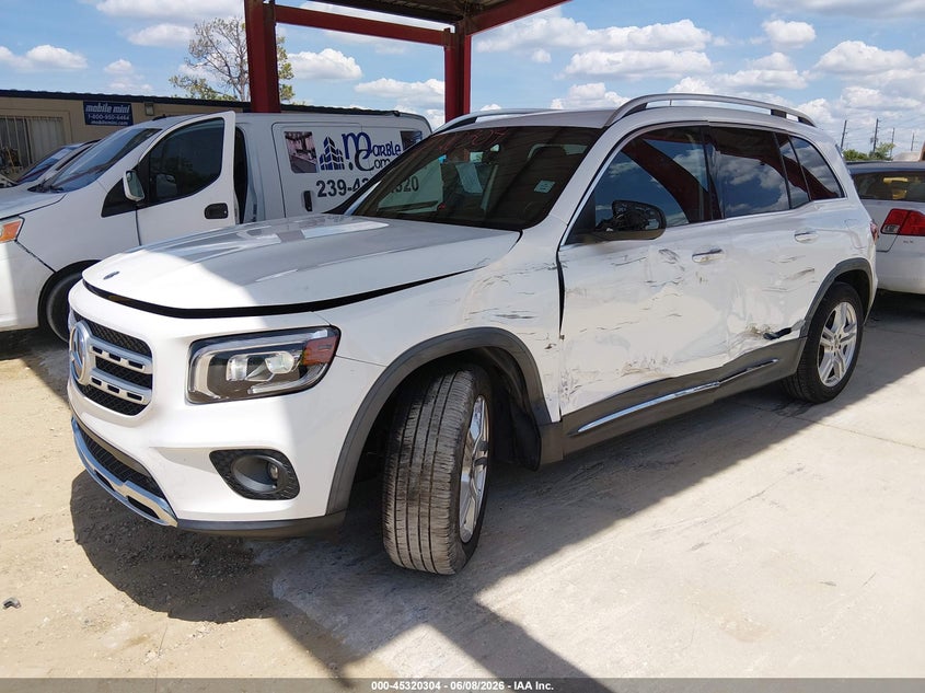 2021 Mercedes-Benz Glb 250 VIN: W1N4M4GB2MW090753 Lot: 45320304