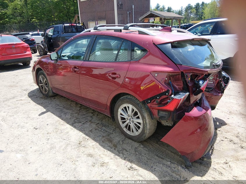Vin: 4s3gtab67h3703795, lot: 45818274, subaru impreza 2.0i premium 20173