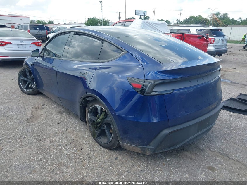 2026 TESLA MODEL Y auction photo 3