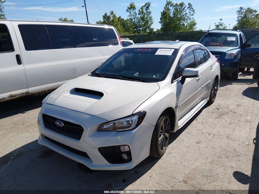 Vin: jf1va1g62f9834462, lot: 45818332, subaru wrx limited 20152