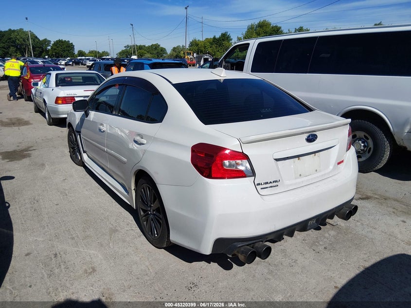 Vin: jf1va1g62f9834462, lot: 45818332, subaru wrx limited 20153