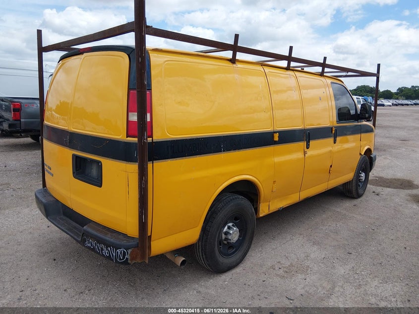 Vin: 1gc2gtbg9a1156887, lot: 45818348, chevrolet express 3500 work van 20104