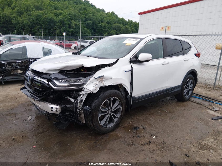 Vin: 7fart6h58le025398, lot: 45818415, honda cr-v hybrid ex 20202